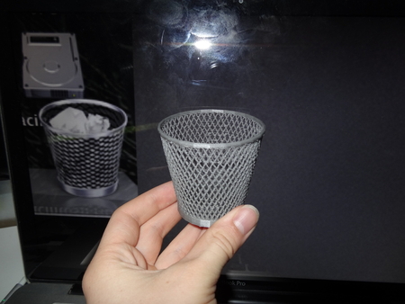  Mac osx paper bin  3d model for 3d printers