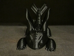 Toothless (easy print no support)  3d model for 3d printers