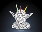 Modelo 3d de Volumen de voronoi yoda por dizingof para impresoras 3d