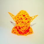 Modelo 3d de Volumen de voronoi yoda por dizingof para impresoras 3d