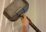  Life size thor's hammer (mjolnir)  3d model for 3d printers