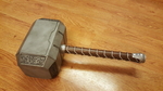  Life size thor's hammer (mjolnir)  3d model for 3d printers