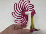  Perpetual motion da vinci style ii  3d model for 3d printers