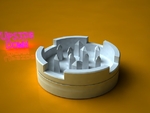 Modelo 3d de La amoladora de la hierba para impresoras 3d