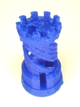 Modelo 3d de Marca: torre - 2015 impresora 3d shoot out sla prueba para impresoras 3d