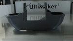Modelo 3d de Um2 doble de la cubierta del ventilador para impresoras 3d