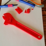  Printable wrench reworked  3d model for 3d printers