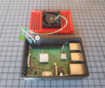  Raspberry pi 3 model b casing with 40mm fan  3d model for 3d printers