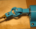  Universal joint with bearings  3d model for 3d printers