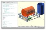  Parametric rock tumbler  3d model for 3d printers