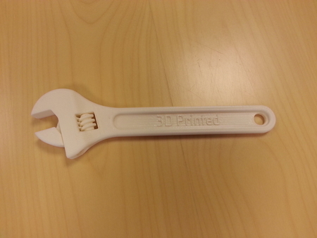 Totalmente montado 3D imprimible de la llave