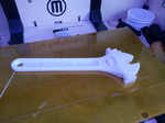  Fully assembled 3d printable wrench  3d model for 3d printers