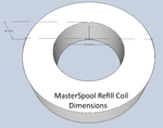  Masterspool for 3d printing filament (v4)  3d model for 3d printers