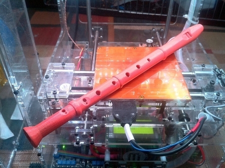  Recorder (music instrument)  3d model for 3d printers