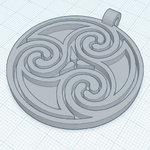  Triskel jewelry  3d model for 3d printers
