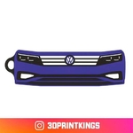  Vw passat (b8) - key chain  3d model for 3d printers