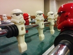 Modelo 3d de Stormtrooper foosball cabezas para impresoras 3d