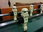 Modelo 3d de Stormtrooper foosball cabezas para impresoras 3d