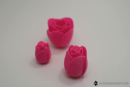  3d anniversary roses  3d model for 3d printers