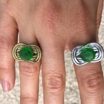  Emerald ring  3d model for 3d printers