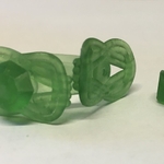  Emerald ring  3d model for 3d printers