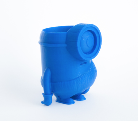  Minion stone age planter  3d model for 3d printers