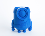  Minion stone age planter  3d model for 3d printers