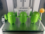  Posable android robot  3d model for 3d printers
