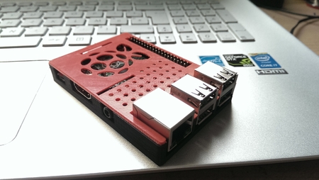 Raspberry Pi case (model B+ / 2 / 3)