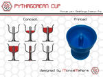  Pythagorean cup  3d model for 3d printers