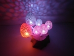  Magic mushrooms - a lighted decoration  3d model for 3d printers