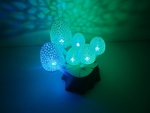  Magic mushrooms - a lighted decoration  3d model for 3d printers