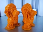  World cup mascots  3d model for 3d printers