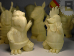  World cup mascots  3d model for 3d printers