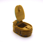  Scarab beetle box (with secret lock)  3d model for 3d printers