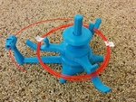  Universal stand-alone filament spool holder (fully 3d-printable)  3d model for 3d printers