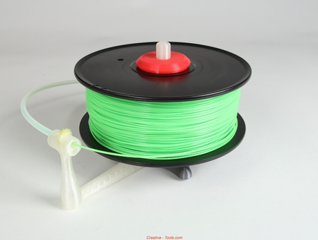 Universal stand-alone filament spool holder (Fully 3D-printable)