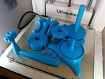  Universal stand-alone filament spool holder (fully 3d-printable)  3d model for 3d printers