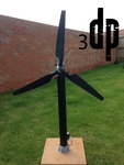  Mkiii 50 watt 3d printable wind turbine  3d model for 3d printers