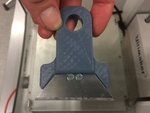  Scraper using disposable stanley knife blades  3d model for 3d printers