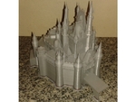  Disney castle  3d model for 3d printers