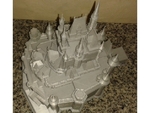  Disney castle  3d model for 3d printers