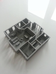 Modelo 3d de Casa amueblada para impresoras 3d