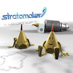 Modelo 3d de Nozzly mascota stratomaker para impresoras 3d