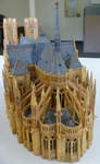 Modelo 3d de La catedral de reims kitset para impresoras 3d