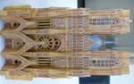 Modelo 3d de La catedral de reims kitset para impresoras 3d