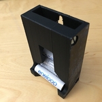  Standing / hangable fifo battery dispenser for aaa batteries  3d model for 3d printers