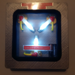  Flux capacitor with leds  3d model for 3d printers