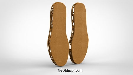  Dizi-air.. 3d-voronoi outsoles by dizingof  3d model for 3d printers