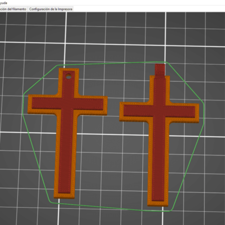 Modelo 3d de Pendiente / colgante para impresoras 3d